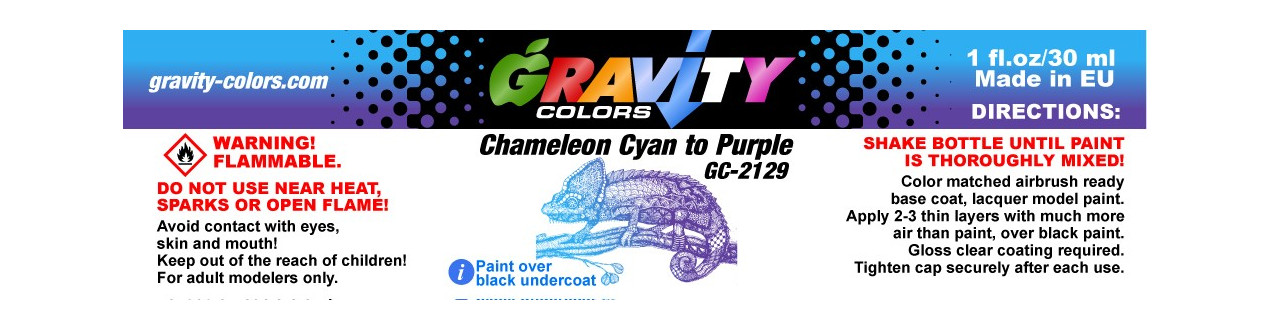 ▷ Pinturas Gravity Colors Chameleon | Carmina Hobbys ®